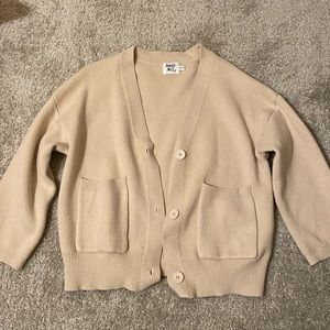 Princess Polly Burke Cardigan Cream XS/S